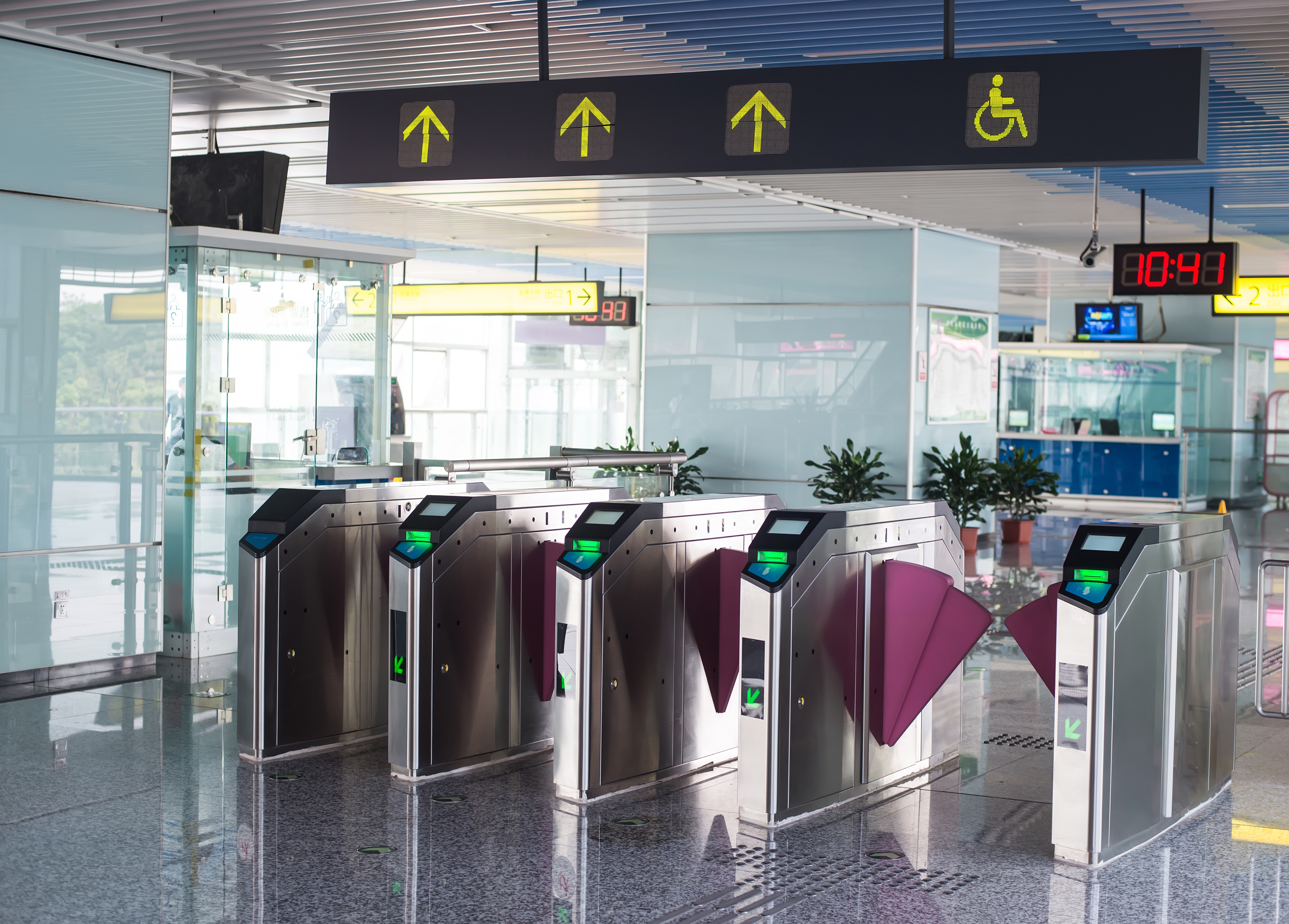 Speed Gates Turnstiles (Swing,Flap)